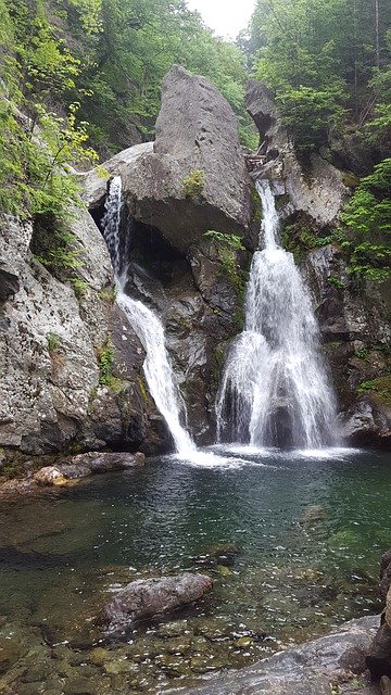 Gratis download Waterfall Bash Bish Massachusetts - gratis foto of afbeelding om te bewerken met GIMP online afbeeldingseditor