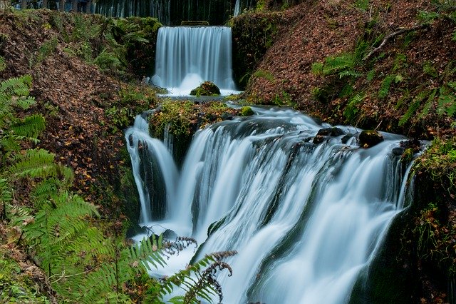 Free download Waterfall Fall Water -  free photo or picture to be edited with GIMP online image editor