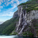 Waterfall from above  screen for extension Chrome web store in OffiDocs Chromium