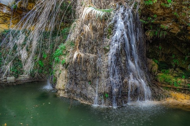 دانلود رایگان Waterfall Nature Rock - عکس یا تصویر رایگان قابل ویرایش با ویرایشگر تصویر آنلاین GIMP