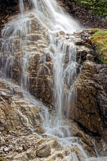 Free download waterfall rocks torrent river free picture to be edited with GIMP free online image editor