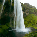 waterfalls and lakes  screen for extension Chrome web store in OffiDocs Chromium