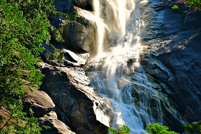 Download gratuito Waterfalls Cascading Water - foto o immagine gratuita da modificare con l'editor di immagini online di GIMP