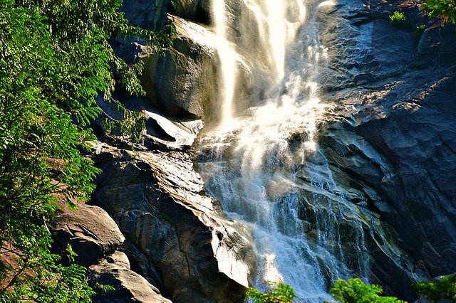 Cachoeiras em cascata de download grátis - foto ou imagem grátis para ser editada com o editor de imagens online GIMP