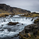 WATERFALL THEME  screen for extension Chrome web store in OffiDocs Chromium