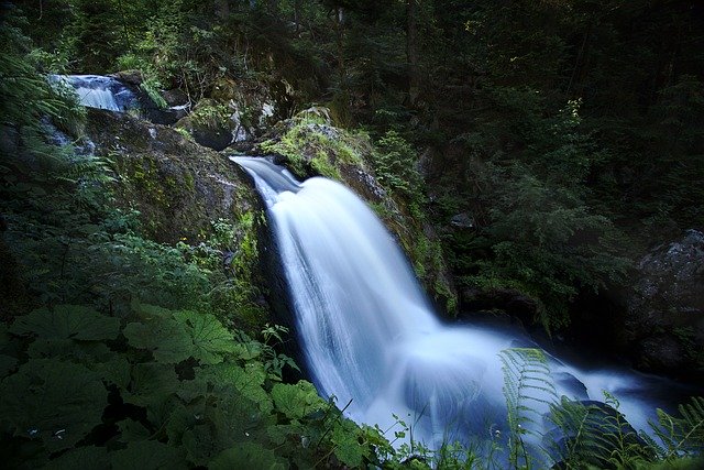 Unduh gratis Waterfall Triberg Black Forest - foto atau gambar gratis untuk diedit dengan editor gambar online GIMP