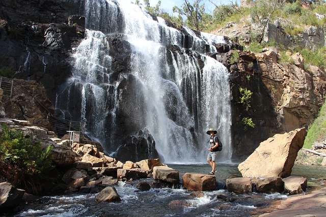 Kostenloser Download Waterfall Water Rock - kostenloses Foto oder Bild zur Bearbeitung mit GIMP Online-Bildbearbeitung