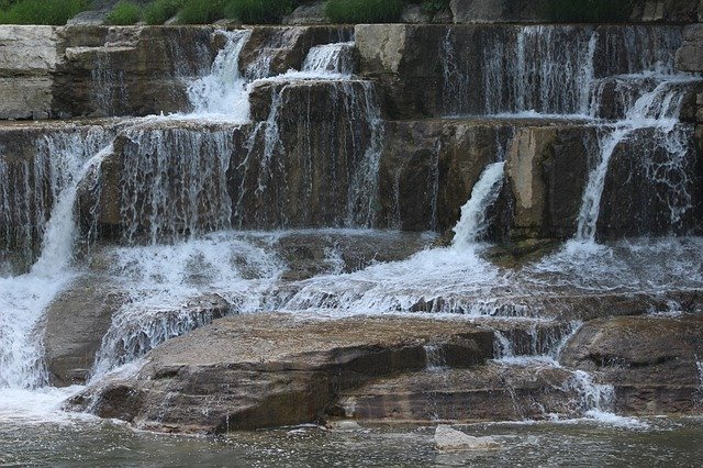 Waterfall Water Rocks 무료 다운로드 - 무료 사진 또는 GIMP 온라인 이미지 편집기로 편집할 수 있는 사진