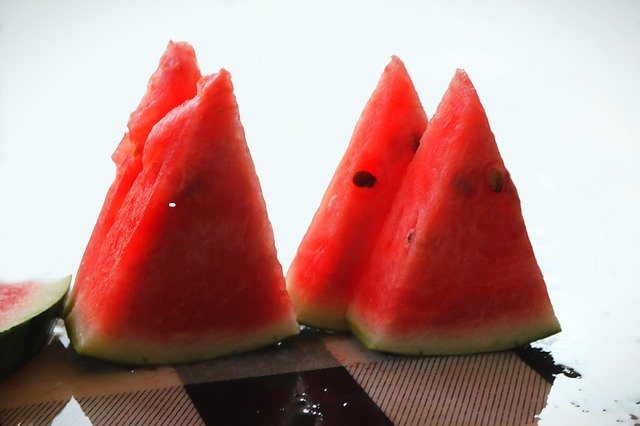 Free download Watermelon Summer Snack -  free photo or picture to be edited with GIMP online image editor