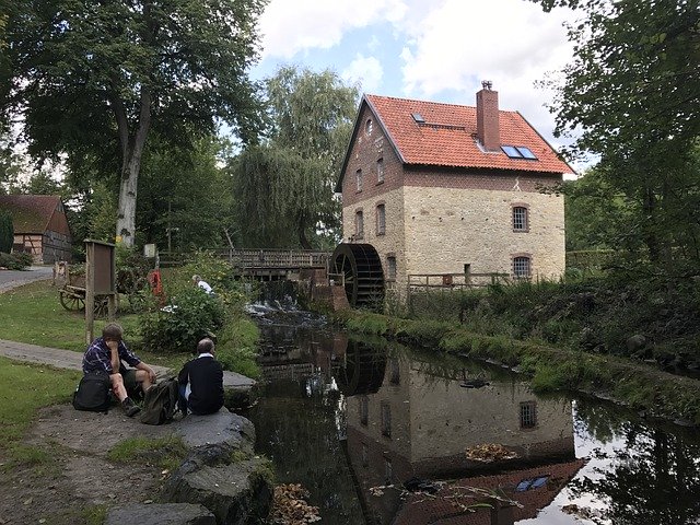 Free download Water Mill Bach -  free photo or picture to be edited with GIMP online image editor