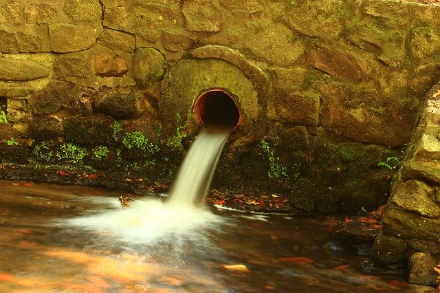 Free download Water Pipe Flow -  free photo or picture to be edited with GIMP online image editor