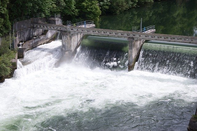 Free download Water Power Station Waterfall -  free photo or picture to be edited with GIMP online image editor