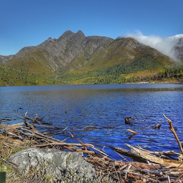 Téléchargement gratuit de Water Reservoir Mountain - photo ou image gratuite à éditer avec l'éditeur d'images en ligne GIMP