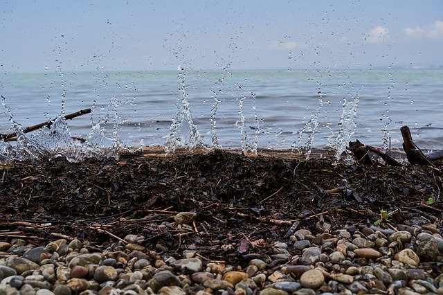 Free download Water Spray Lake Constance -  free photo or picture to be edited with GIMP online image editor