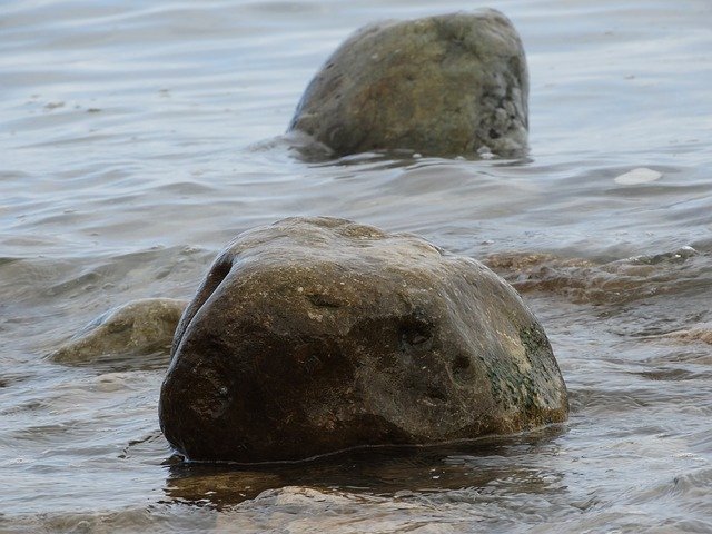 Kostenloser Download von Water Stone Sea - kostenloses Foto oder Bild zur Bearbeitung mit GIMP Online-Bildbearbeitung