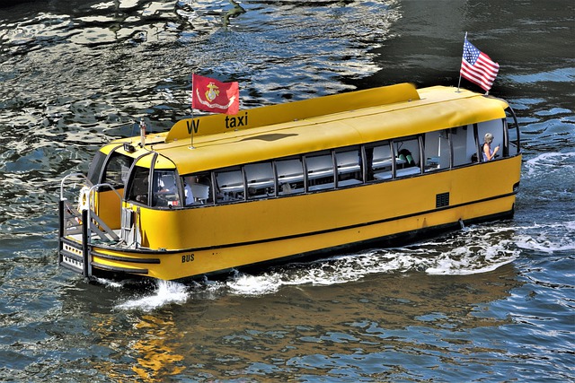 Free download water taxi water bus river travel free picture to be edited with GIMP free online image editor