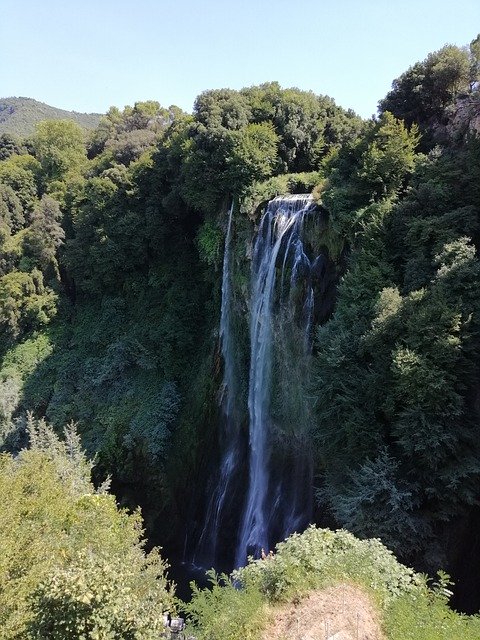 Free download Water Waterfall Marmore -  free photo or picture to be edited with GIMP online image editor