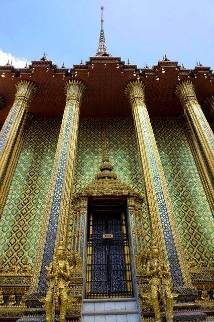 Free download Wat Phra Kaew Grand Palace Bangkok -  free photo or picture to be edited with GIMP online image editor