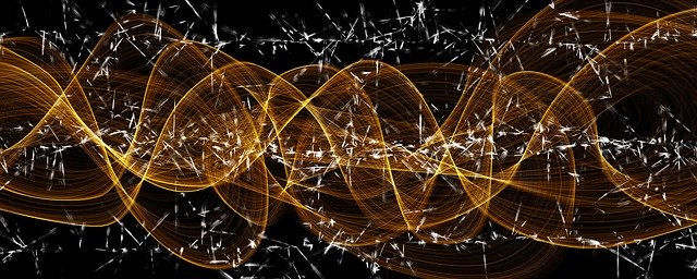Gratis download Wave Particles Physics - gratis illustratie om te bewerken met GIMP gratis online afbeeldingseditor