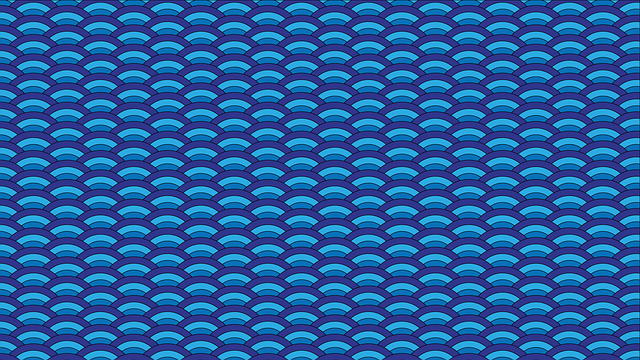 Free download Wave Pattern Blue -  free illustration to be edited with GIMP free online image editor