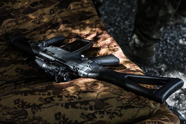 Free download weapon couch sofa gun g36 orange free picture to be edited with GIMP free online image editor