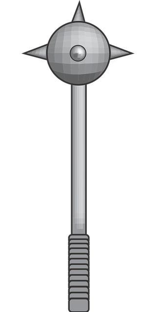 Free download Weapon Morningstar Medieval - Free vector graphic on Pixabay free illustration to be edited with GIMP free online image editor