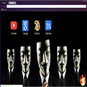 We Are AnOnyMoUs Hackers  screen for extension Chrome web store in OffiDocs Chromium
