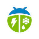 Weather by WeatherBug  screen for extension Chrome web store in OffiDocs Chromium