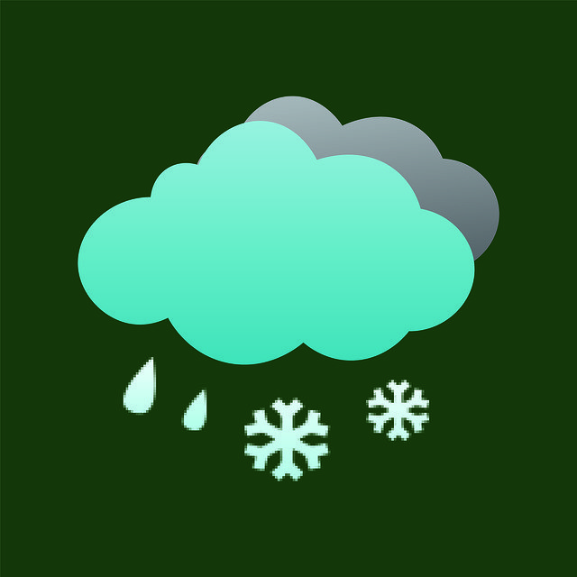 Free download Weather Snow Rain -  free illustration to be edited with GIMP free online image editor