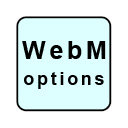 WebM Options (Premium)  screen for extension Chrome web store in OffiDocs Chromium