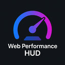 Web Performance HUD  screen for extension Chrome web store in OffiDocs Chromium