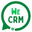 weCRM  screen for extension Chrome web store in OffiDocs Chromium