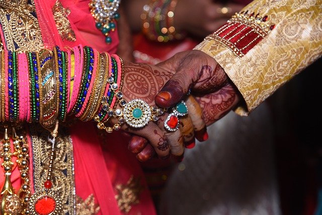 Téléchargement gratuit Mariage Mariage Indien - photo ou image gratuite à éditer avec l'éditeur d'images en ligne GIMP