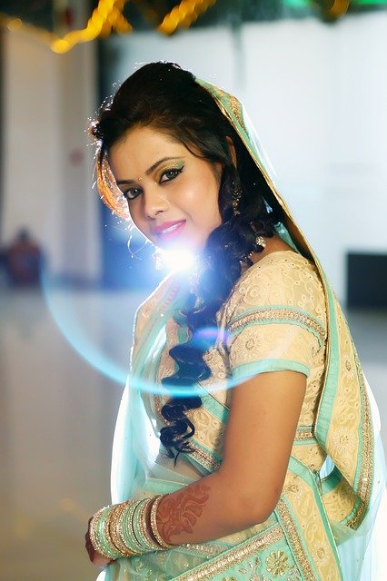 Free download Weeding Indian Girl -  free photo or picture to be edited with GIMP online image editor