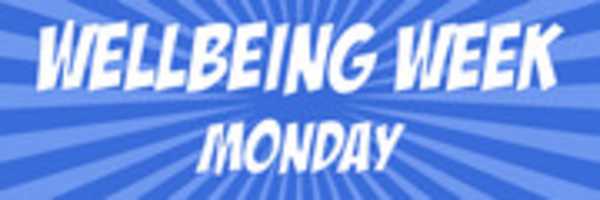 Free download Wellbeing Poster Monday free photo or picture to be edited with GIMP online image editor