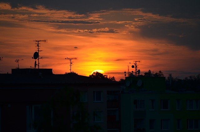 Free download West City Sky -  free photo or picture to be edited with GIMP online image editor