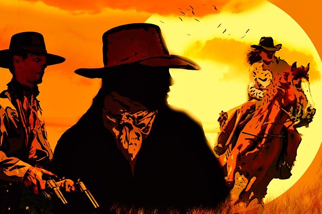 Free download Western Cowboy Horse -  free illustration to be edited with GIMP free online image editor