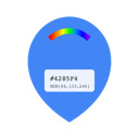 WhatColour  screen for extension Chrome web store in OffiDocs Chromium