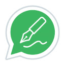 WhatsApp Signature Sender  screen for extension Chrome web store in OffiDocs Chromium