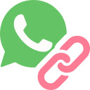 WhatsApp Web copy URL  screen for extension Chrome web store in OffiDocs Chromium