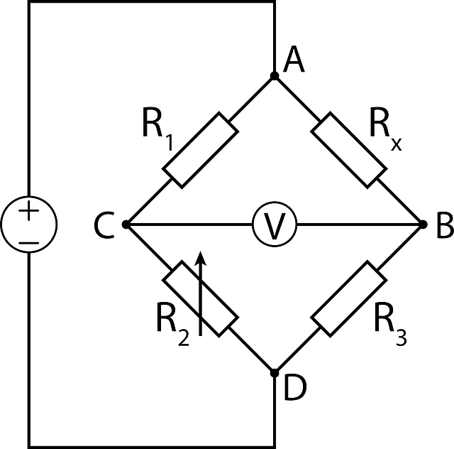 Free download Wheatstone Bridge Electric - Free vector graphic on Pixabay free illustration to be edited with GIMP free online image editor