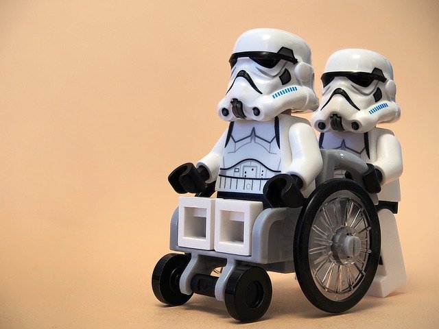 Free download wheelchair stormtrooper lego free picture to be edited with GIMP free online image editor