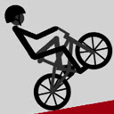 Wheelie Bike Game  screen for extension Chrome web store in OffiDocs Chromium
