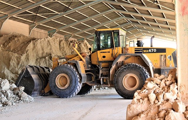 Descărcare gratuită Wheel Loader Hall Blade - fotografie sau imagini gratuite pentru a fi editate cu editorul de imagini online GIMP