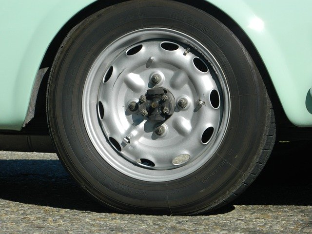 Free download Wheel Rim Vintage Car -  free photo or picture to be edited with GIMP online image editor