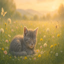Whisker Meadow Mornings  screen for extension Chrome web store in OffiDocs Chromium