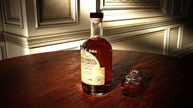 Free download Whisky Glass Bottle -  free free photo or picture to be edited with GIMP online image editor