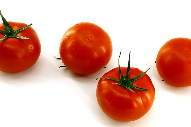 Free download White Background Red Tomatoes -  free photo or picture to be edited with GIMP online image editor