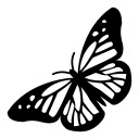 White Butterfly in Stillness  screen for extension Chrome web store in OffiDocs Chromium