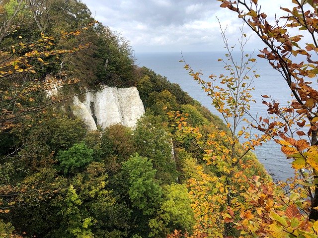 Free download White Cliffs Rügen Outlook -  free photo or picture to be edited with GIMP online image editor